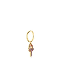 Pendiente suelto de y gemas MANIFESTO^TOUS Outlet