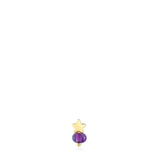 Pendiente suelto estrella de y amatista Balloon^TOUS Online