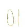 Pendientes aro con baño de oro 18 kt sobre plata Hav^TOUS Sale
