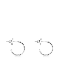 Pendientes aro de pequeños con silueta Bear Row^TOUS Best