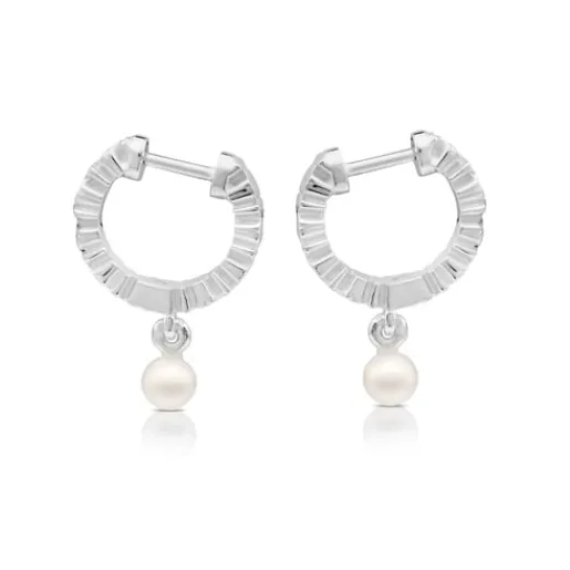 Pendientes aro de plata Straight^TOUS Hot