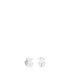 Pendientes botón de plata Bear^TOUS Clearance