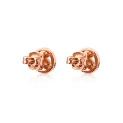 Pendientes con baño de oro rosa 18 kt sobre plata y nácar y zafiro multicolor Camille^TOUS Sale