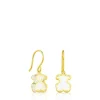 Pendientes con baño de oro 18 kt sobre plata Galaxy^TOUS Best