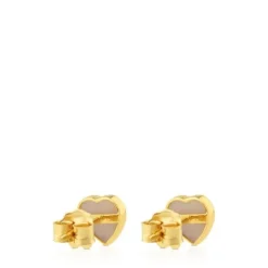 Pendientes corazón de y nácar XXS^TOUS Clearance