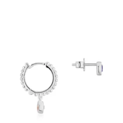 Pendientes corto/largo de y gemas Basic Colors^TOUS Discount