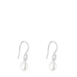 Pendientes cortos de plata y perla Icon Pearl^TOUS New