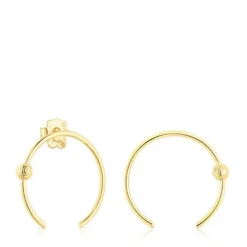 Pendientes círculo de oro Sylvan^TOUS New