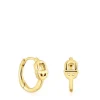 Pendientes de aro de oro MANIFESTO^TOUS Outlet