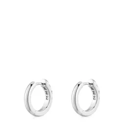 Pendientes de aro de platino con diamantes creados en laboratorio Les Classiques LGD^TOUS Best