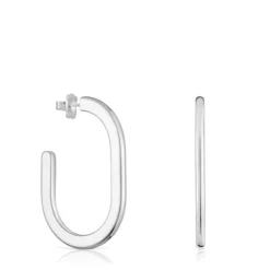 Pendientes de aro largos de Line^TOUS Outlet
