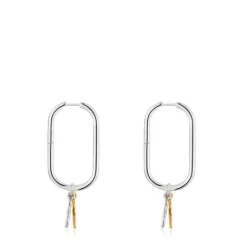 Pendientes de aro motivo oso bicolor Sweet Dolls^TOUS Discount