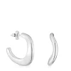 Pendientes de aro oval de plata Galia Basics^TOUS Discount