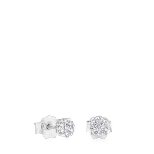 Pendientes de oro blanco y diamantes Diamonds^TOUS Clearance