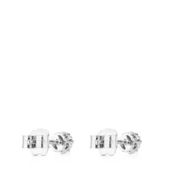 Pendientes de oro blanco y diamantes Diamonds^TOUS Clearance