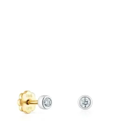 Pendientes de oro blanco y diamantes Diamonds^TOUS Outlet