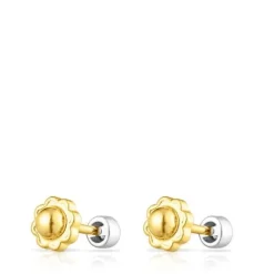 Pendientes de oro blanco y diamantes Diamonds^TOUS Outlet