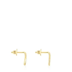 Pendientes de oro con diamantes Bent^TOUS Hot