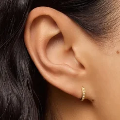 Pendientes de oro con diamantes 0.12ct Gem Power^TOUS