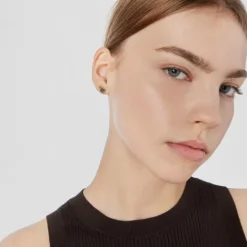 Pendientes de oro con labradorita y gemas Virtual Garden^TOUS