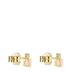 Pendientes de con ópalo y topacio Mini Ivette^TOUS Outlet