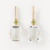 Pendientes de oro con peridoto y cristal de roca ATELIER^TOUS Discount