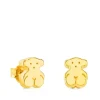 Pendientes de oro motivo oso de 0,8cm, Sweet Dolls^TOUS