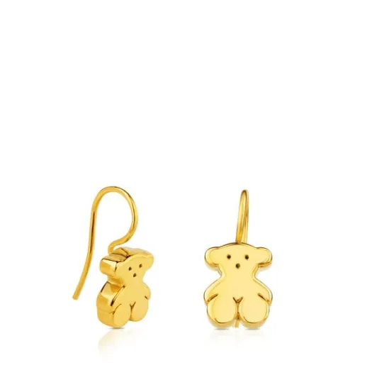 Pendientes de oro motivo oso cierre gancho Sweet Dolls^TOUS Clearance