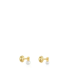 Pendientes de motivo oso con perla cultivada Puppies^TOUS Outlet