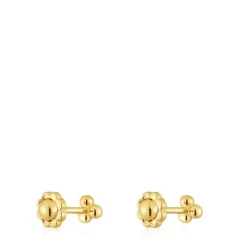 Pendientes de oro motivos 4 mm Basics^TOUS