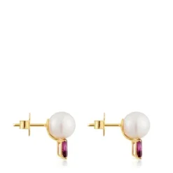 Pendientes de , rodolita y perla cultivada Ivette^TOUS Discount