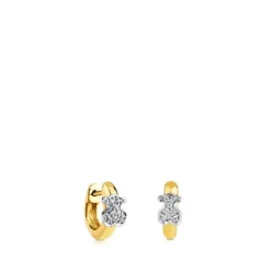 Pendientes de oro y diamantes Gen^TOUS Outlet