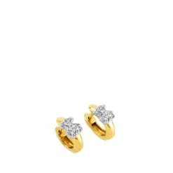 Pendientes de oro y diamantes Gen^TOUS Outlet