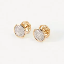 Pendientes de oro y oro blanco con diamantes ATELIER^TOUS