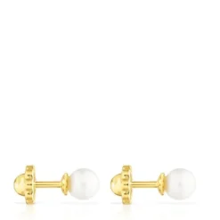 Pendientes de y perla Baby^TOUS Clearance