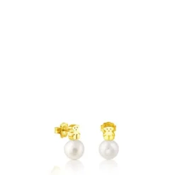 Pendientes de oro y perlas cultivadas motivo oso Sweet Dolls^TOUS Discount