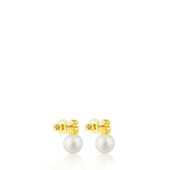 Pendientes de oro y perlas cultivadas motivo oso Sweet Dolls^TOUS Discount