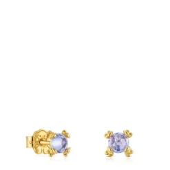 Pendientes de oro y tanzanita Color Pills^TOUS