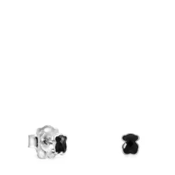 Pendientes de plata con ónix Mini Onix^TOUS New