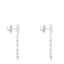 Pendientes de plata New Silueta^TOUS Outlet