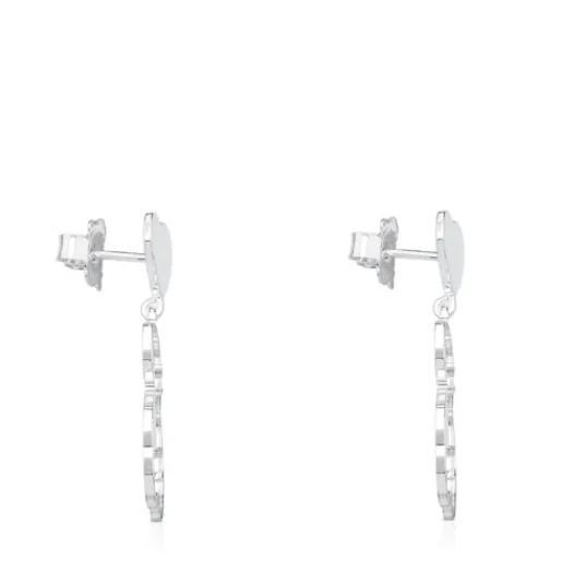 Pendientes de plata New Silueta^TOUS Outlet