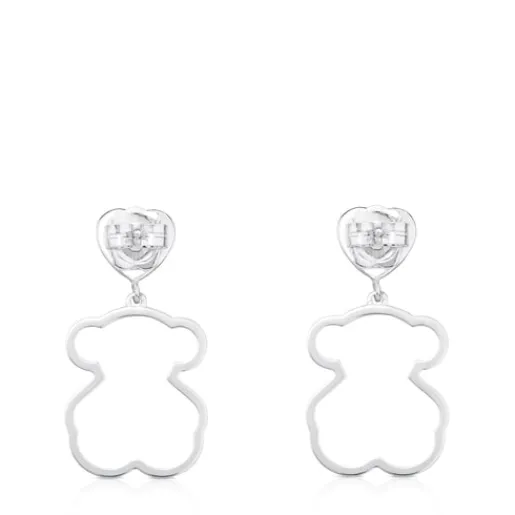 Pendientes de plata New Silueta^TOUS Outlet