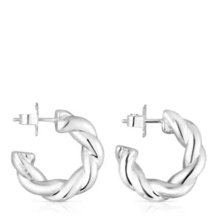 Pendientes de plata Twisted^TOUS Best