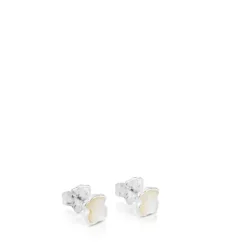Pendientes de y nácar 0,7cm. Color^TOUS Hot
