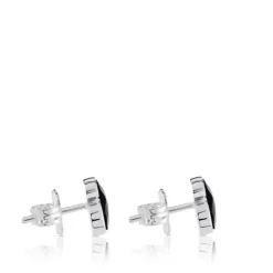 Pendientes de plata y ónix facetado Color^TOUS Outlet