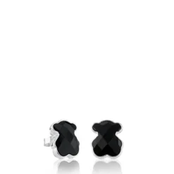 Pendientes de plata y ónix facetado Color^TOUS Outlet