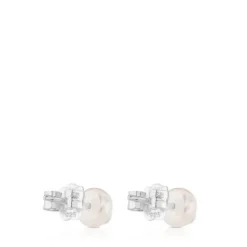 Pendientes de plata y perlas cultivadas Icon Pearl^TOUS New