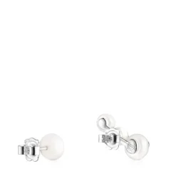Pendientes de plata y perlas Icon Pearl^TOUS Sale