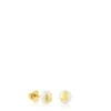 Pendientes en oro y perla cultivada Bear^TOUS Clearance