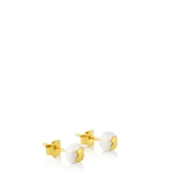 Pendientes en oro y perla cultivada Bear^TOUS Clearance